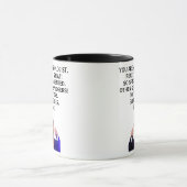 Mug Vous êtes vraiment un géologue génial, Trump (Centre)