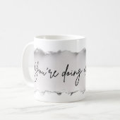 Mug Vous Faites Bien – Cadeau de Rappel Positif (Devant gauche)