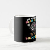 Mug Vous faites briller toute la classe Groovy Rétro (Devant gauche)