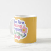 Mug Vous Faites Des Progrès Chaque Jour (Devant gauche)