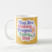 Mug Vous Faites Des Progrès Chaque Jour (Gauche)