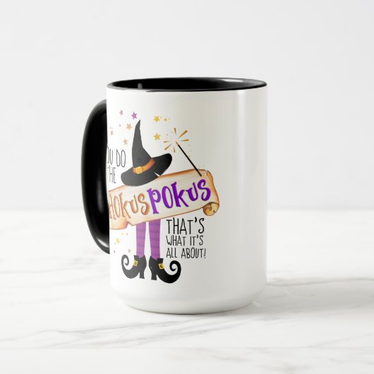 Mug Vous faites le Hokus Pokus Witch Magic ID982 (Devant gauche)