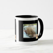 Mug Vous faites le lapin pleurer (Devant droit)