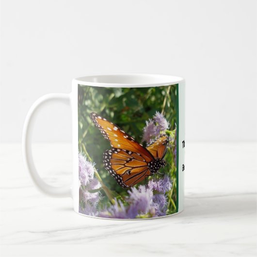 Mug Vous Faites Le Monde Beau Papillon Monarque (Gauche)