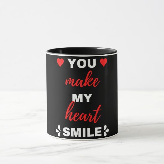 Mug Vous Faites Sourrir Mon Coeur (Centre)