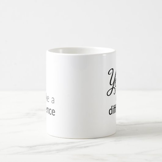 Mug Vous faites une différence (Centre)