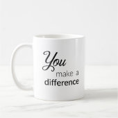 Mug Vous faites une différence (Gauche)