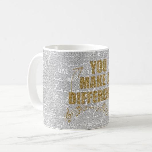 Mug Vous Faites Une Différence (Devant gauche)