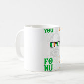 Mug Vous ferez Fookin Nuttin Crâne irlandais avec Sung (Devant gauche)