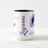 Mug Vous Floral Violet Incroyable (Centre)