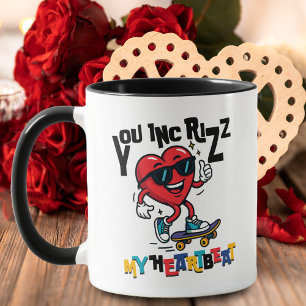 Mug Vous Inc Rizz mon rythme cardiaque - Saint-Valenti
