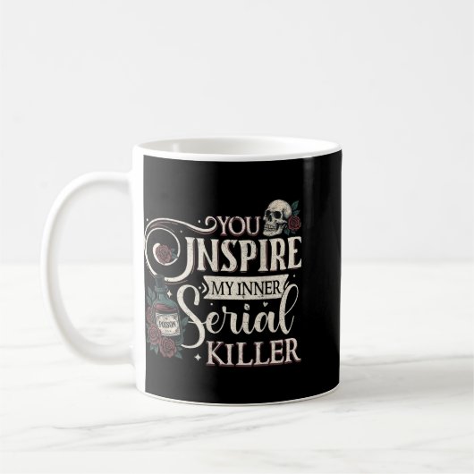 Mug Vous Inspire Mon Intérieur Serial Killer Retro Éff (Gauche)