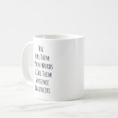 Mug Vous Les Appelez À Jouer Des Mots Que Je Les Appel (Devant gauche)