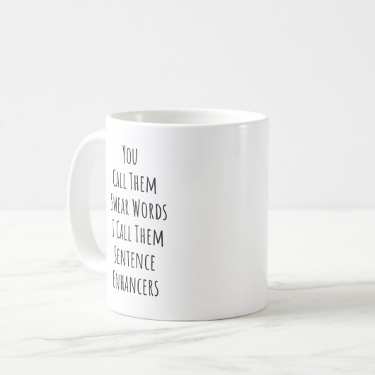 Mug Vous Les Appelez À Jouer Des Mots Que Je Les Appel (Devant gauche)