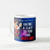 Mug Vous lever un verre d'Ecosse (Devant gauche)