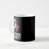 Mug Vous Libérez Ce Soir Aigle Funny Patriotique Améri (Devant gauche)