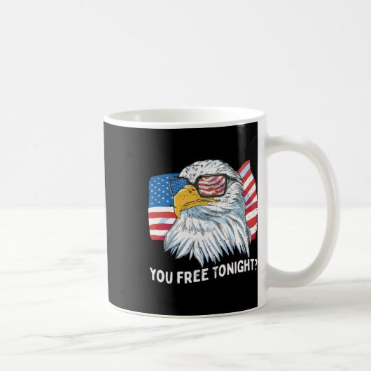 Mug Vous Libérez Tonight Ld Eagle 4 Juillet Date d'Ind (Droite)