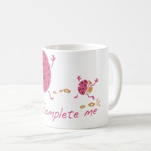 Mug Vous m'accomplissez - beignet (Devant droit)