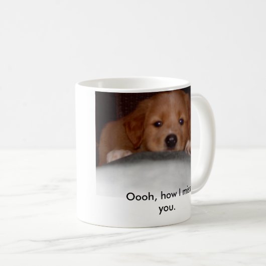 Mug Vous manquant chiot (Devant droit)