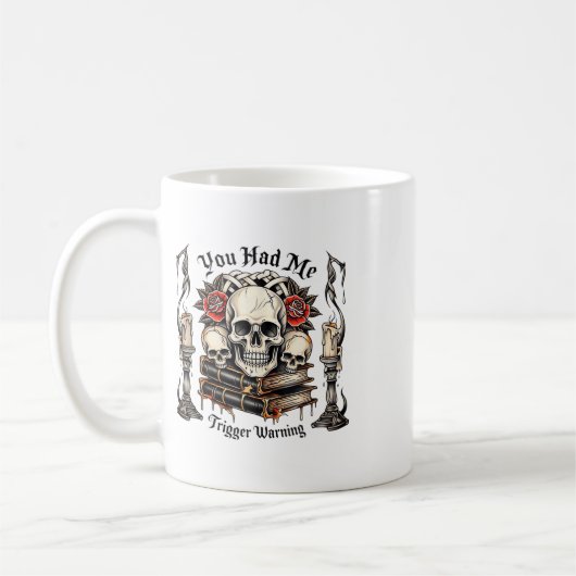 Mug Vous M'Avez Eu À Trigger Warning, Bad Book Club, R (Gauche)