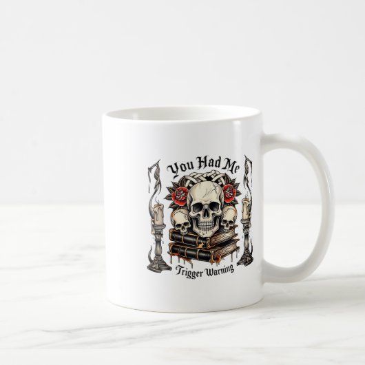 Mug Vous M'Avez Eu À Trigger Warning, Bad Book Club, R (Droite)