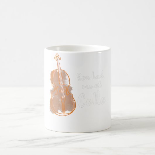 Mug Vous M'Avez Eu Au Cello Pullover (Centre)