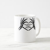 Mug Vous m'avez eu aux avertissements de déclenchement (Devant droit)