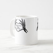 Mug Vous m'avez eu aux avertissements de déclenchement (Devant gauche)