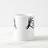 Mug Vous m'avez eu aux avertissements de déclenchement (Centre)