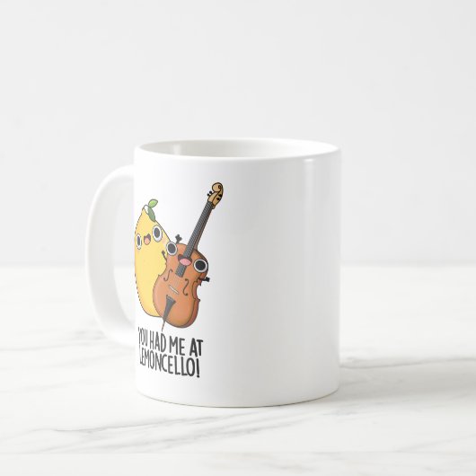 Mug Vous M'Avez Fait Boire Du Pun Au Citron-violoncell (Devant gauche)