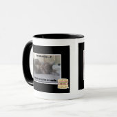 Mug Vous m'avez réveillé (Devant gauche)