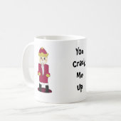 Mug Vous me faites craquer - Drôle (Devant gauche)