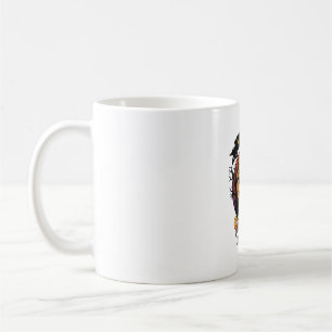 Mug Vous Me Faites Fuir Halloween Chat Noir Pleine Lun