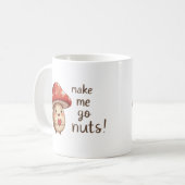 Mug Vous Me Faites Passer Des Noix - Noisettes Et Cham (Devant gauche)