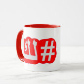 Mug Vous me manquerez (Devant gauche)