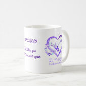 Mug Vous me manquerez jusqu'à ce que nous nous rencont (Devant droit)