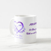 Mug Vous me manquerez jusqu'à ce que nous nous rencont (Devant gauche)