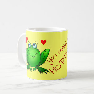 Mug Vous Me Rendez Heureux Grenouilles Vertes Mignonne