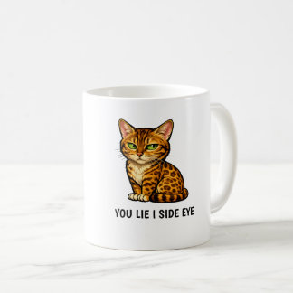 Mug Vous mentez, je vous regarde de travers Citation d