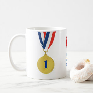 Mug "Vous méritez une médaille d'or !" Musique de la F