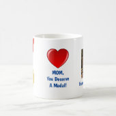 Mug "Vous méritez une médaille d'or !" Musique de la F (Centre)