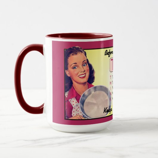 Mug Vous Mieux Vaut Penser (Note G) (Gauche)