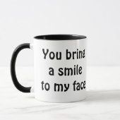 Mug Vous m'incitez à sourire (Gauche)
