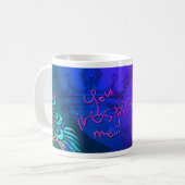 Mug Vous m'inspirez attaquer - le POURPRE (Devant gauche)