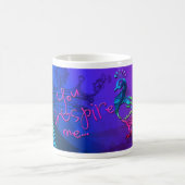 Mug Vous m'inspirez attaquer - le POURPRE (Centre)