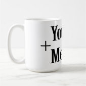 Mug Vous+moi=amour (Gauche)