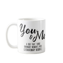 Mug vous & moi personnalisé