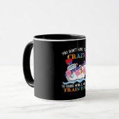 Mug Vous N'Avez Pas Besoin D'Être Fou Pour Nous Croise (Devant gauche)
