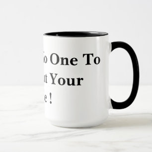 Mug Vous N'Avez Personne À Blâmer, Mais Votre Selfie !