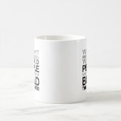 Mug Vous ne construisez pas une entreprise (Centre)